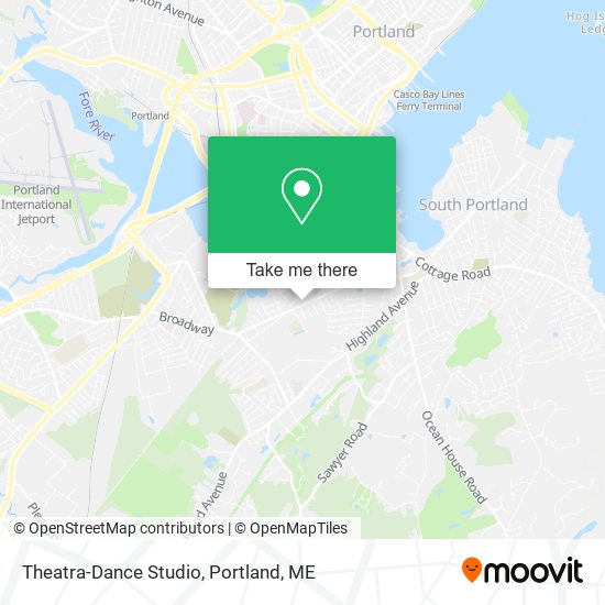 Theatra-Dance Studio map