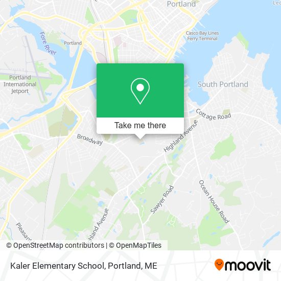 Kaler Elementary School map