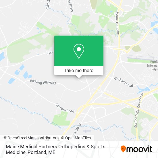 Maine Medical Partners Orthopedics & Sports Medicine map