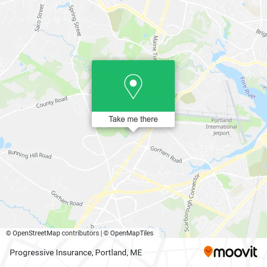 Progressive Insurance map