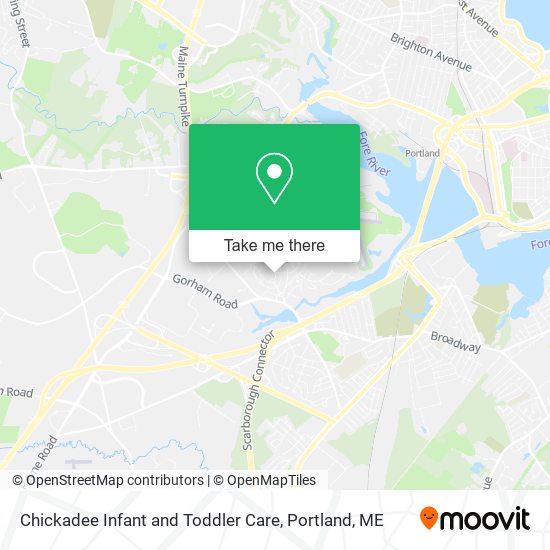 Chickadee Infant and Toddler Care map
