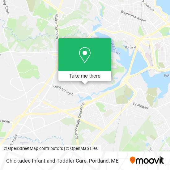 Chickadee Infant and Toddler Care map