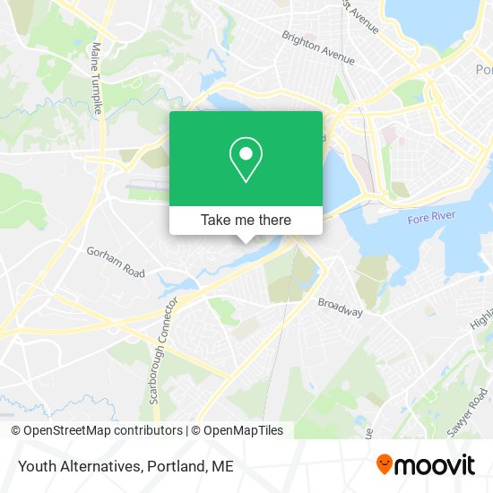 Youth Alternatives map