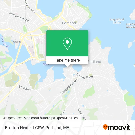 Bretton Neider LCSW map