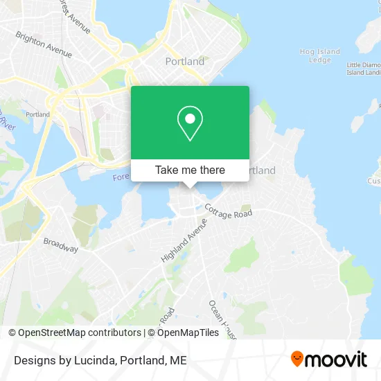 Designs by Lucinda map