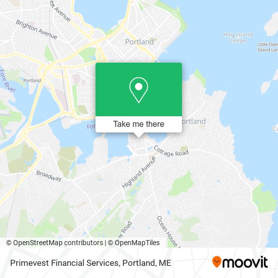 Primevest Financial Services map