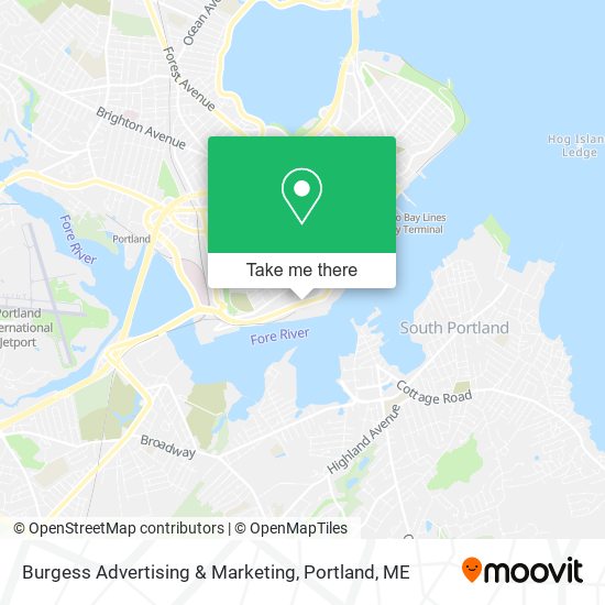 Burgess Advertising & Marketing map