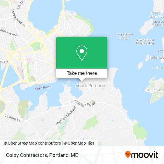 Mapa de Colby Contractors