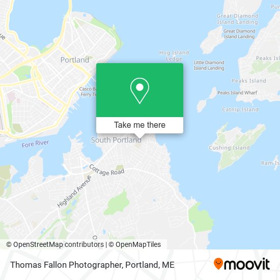 Mapa de Thomas Fallon Photographer
