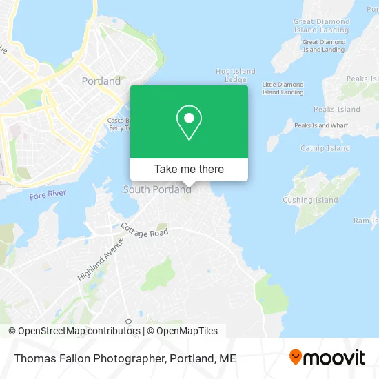 Thomas Fallon Photographer map