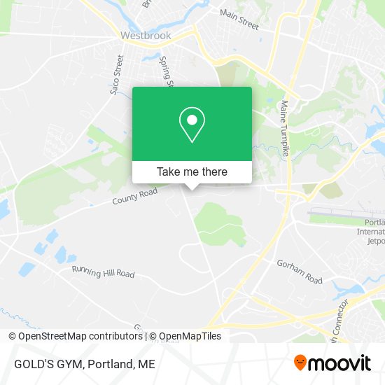 GOLD'S GYM map