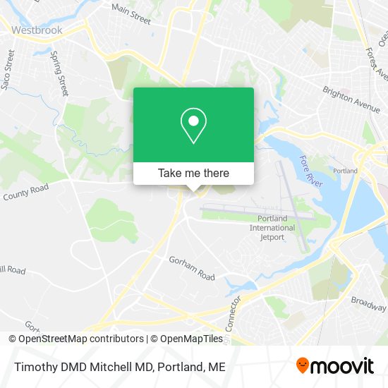 Timothy DMD Mitchell MD map