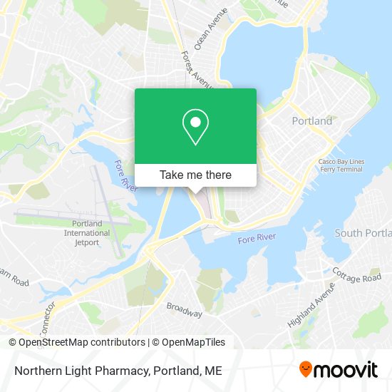 Northern Light Pharmacy map