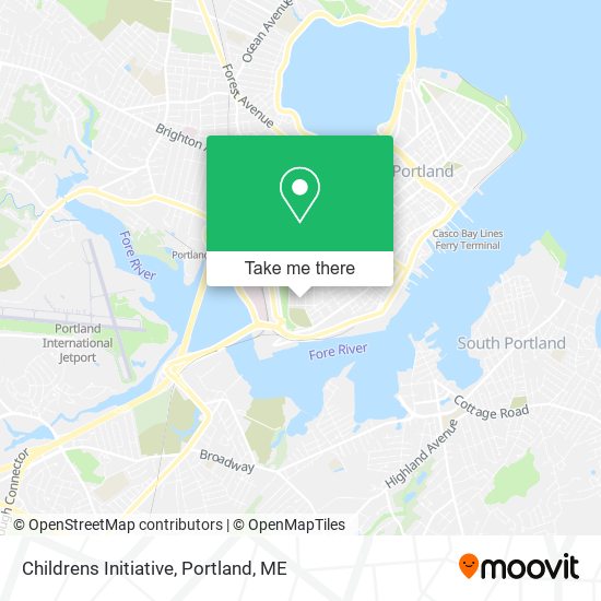 Childrens Initiative map