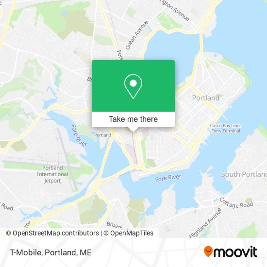 T-Mobile map