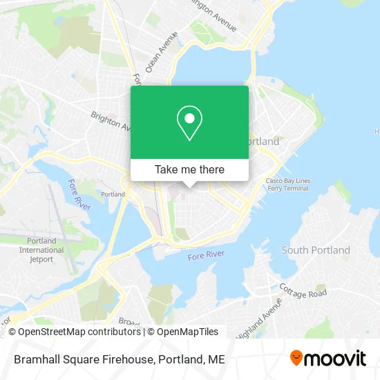 Bramhall Square Firehouse map