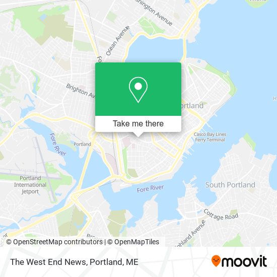 The West End News map