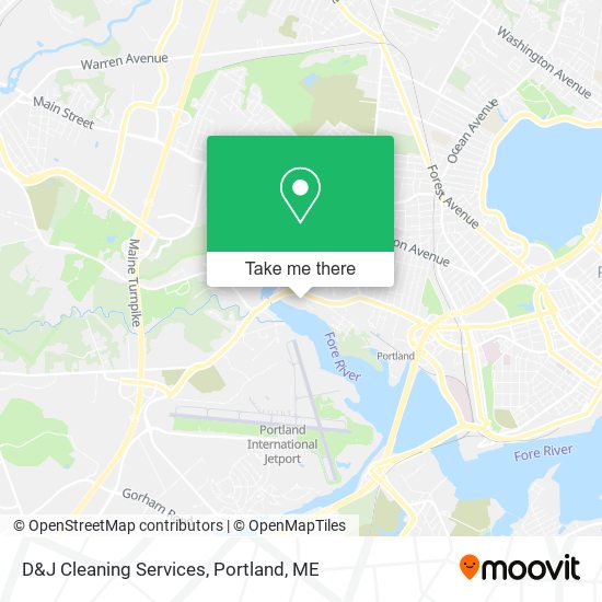 D&J Cleaning Services map