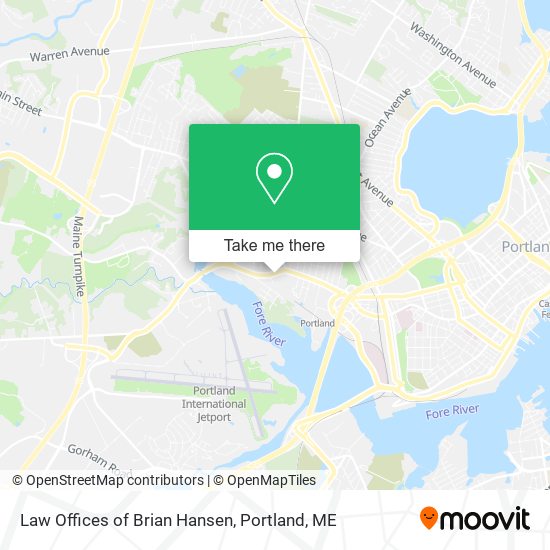 Mapa de Law Offices of Brian Hansen