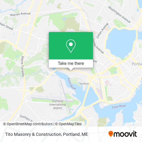 Tito Masonry & Construction map