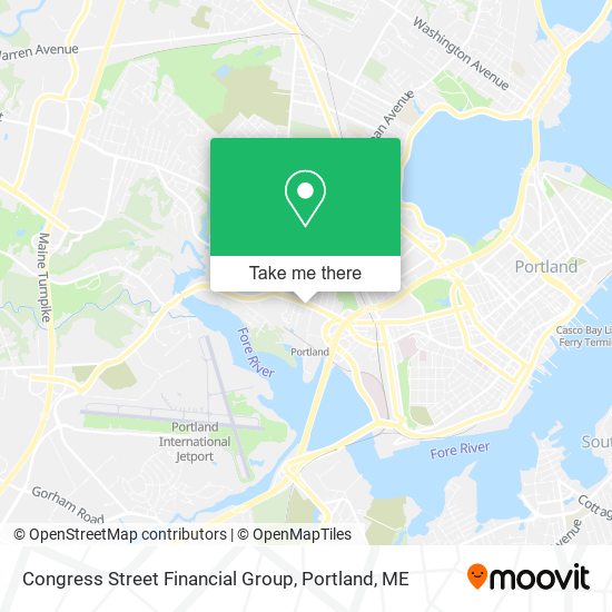 Congress Street Financial Group map