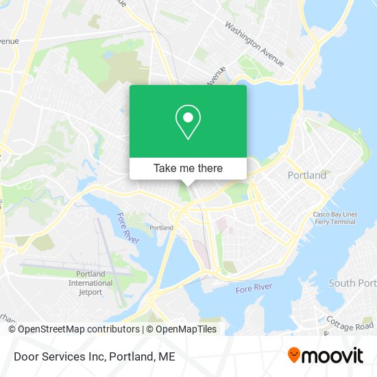 Door Services Inc map