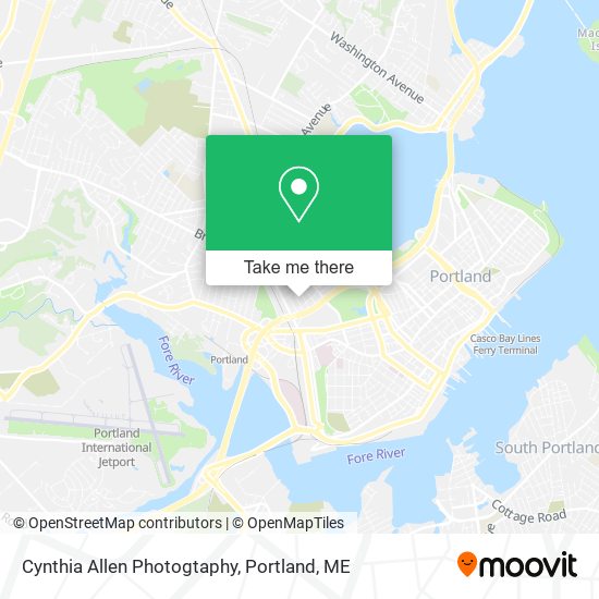 Cynthia Allen Photogtaphy map