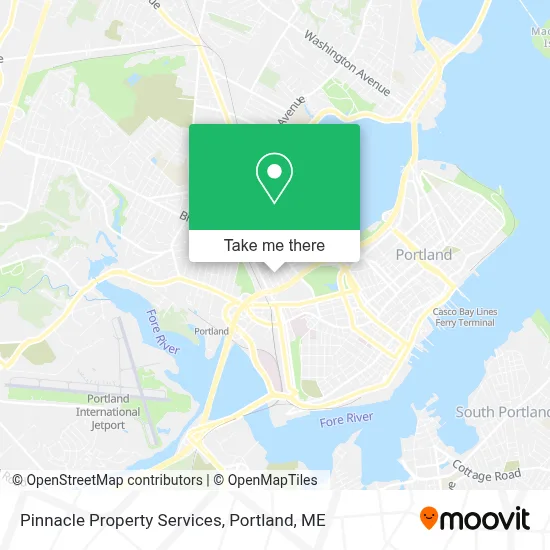Pinnacle Property Services map