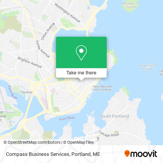 Compass Business Services map