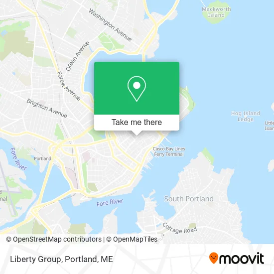 Mapa de Liberty Group