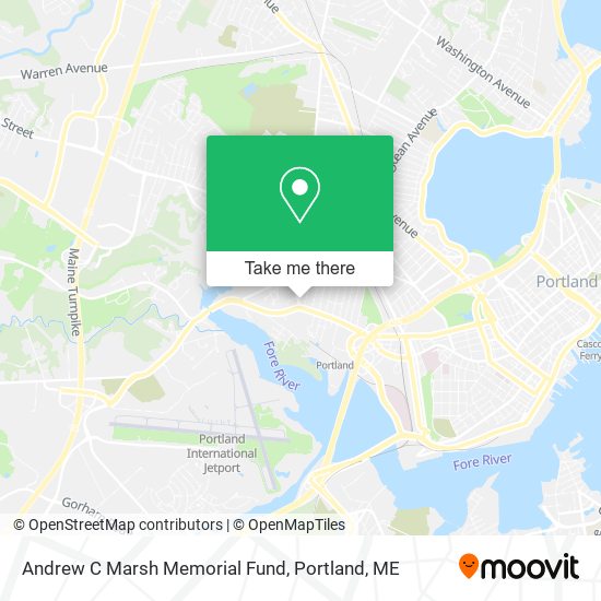 Andrew C Marsh Memorial Fund map