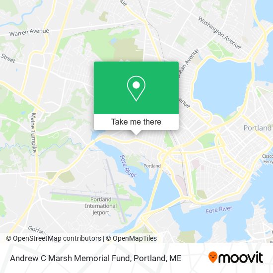 Mapa de Andrew C Marsh Memorial Fund