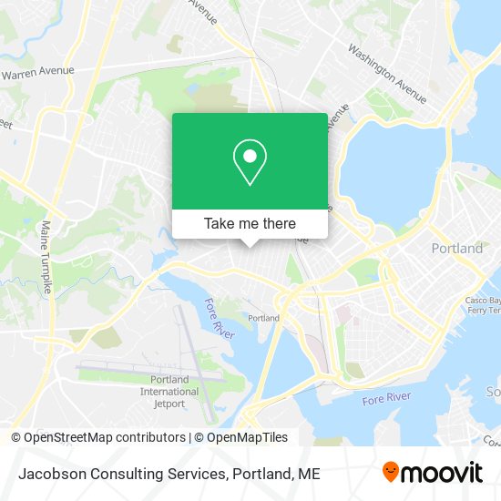 Mapa de Jacobson Consulting Services