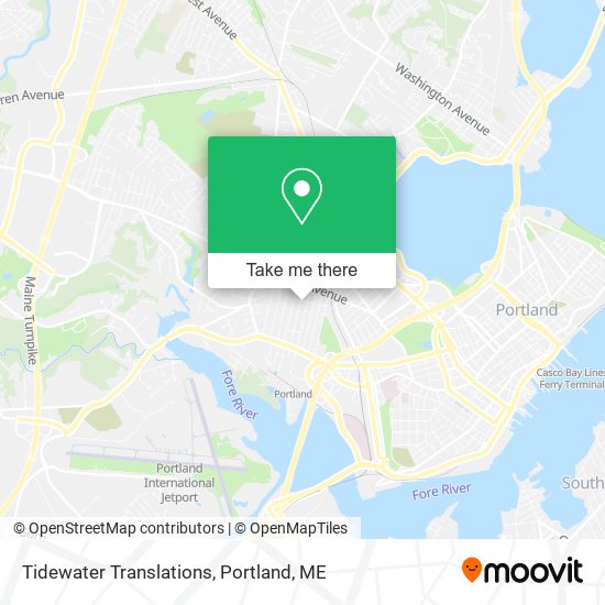 Tidewater Translations map
