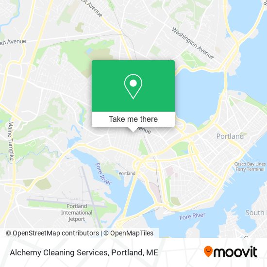 Alchemy Cleaning Services map