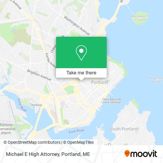 Michael E High Attorney map