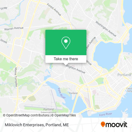 Mapa de Miklovich Enterprises