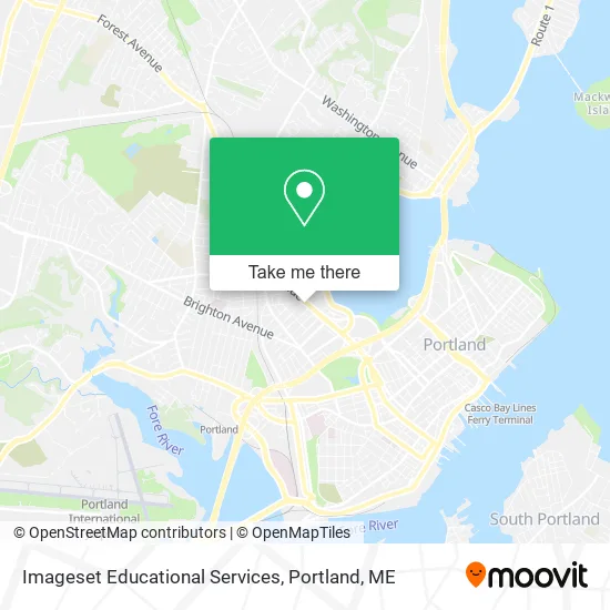 Imageset Educational Services map