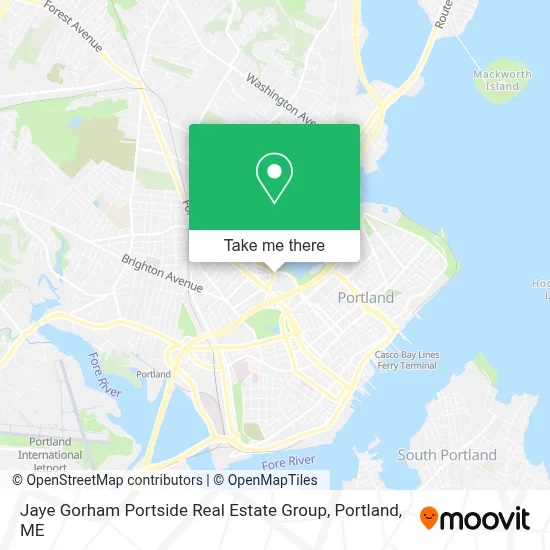 Jaye Gorham Portside Real Estate Group map