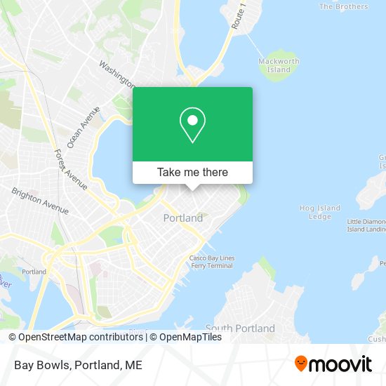 Mapa de Bay Bowls