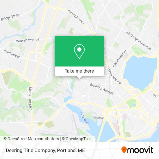 Mapa de Deering Title Company