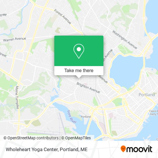 Wholeheart Yoga Center map