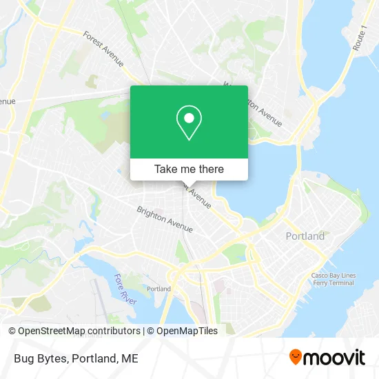 Bug Bytes map