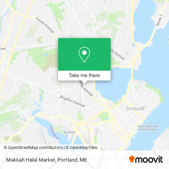 Makkah Halal Market map