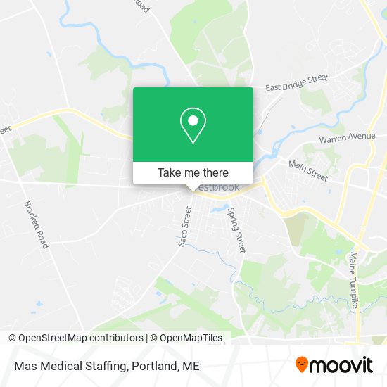 Mas Medical Staffing map