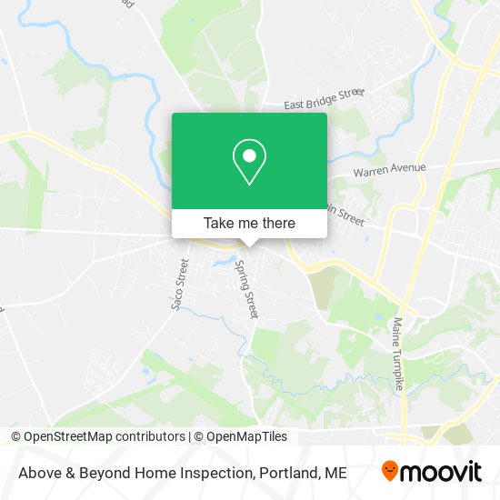 Above & Beyond Home Inspection map