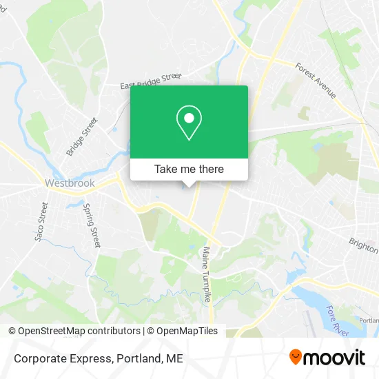 Mapa de Corporate Express