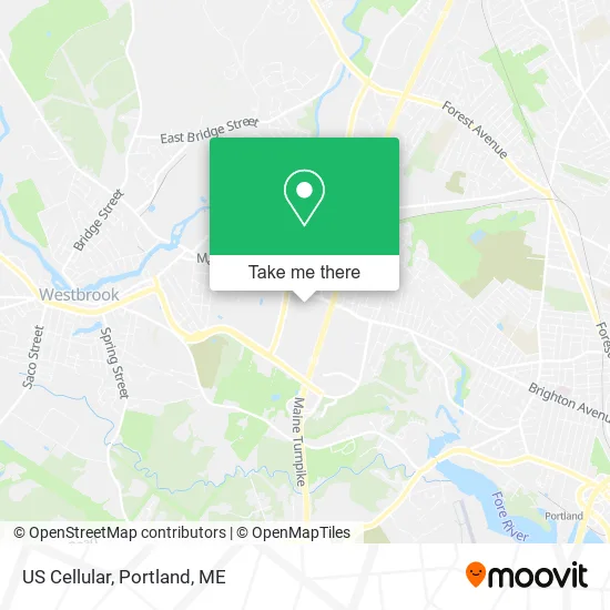 Mapa de US Cellular