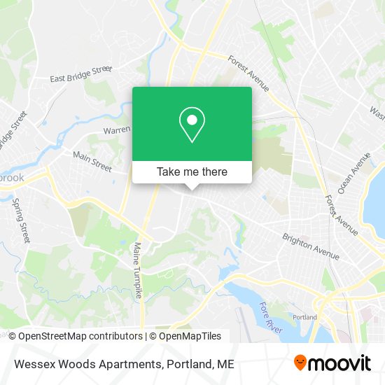 Wessex Woods Apartments map