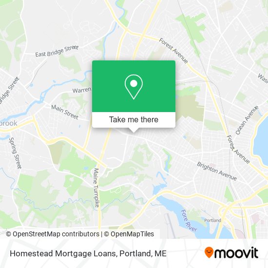 Homestead Mortgage Loans map